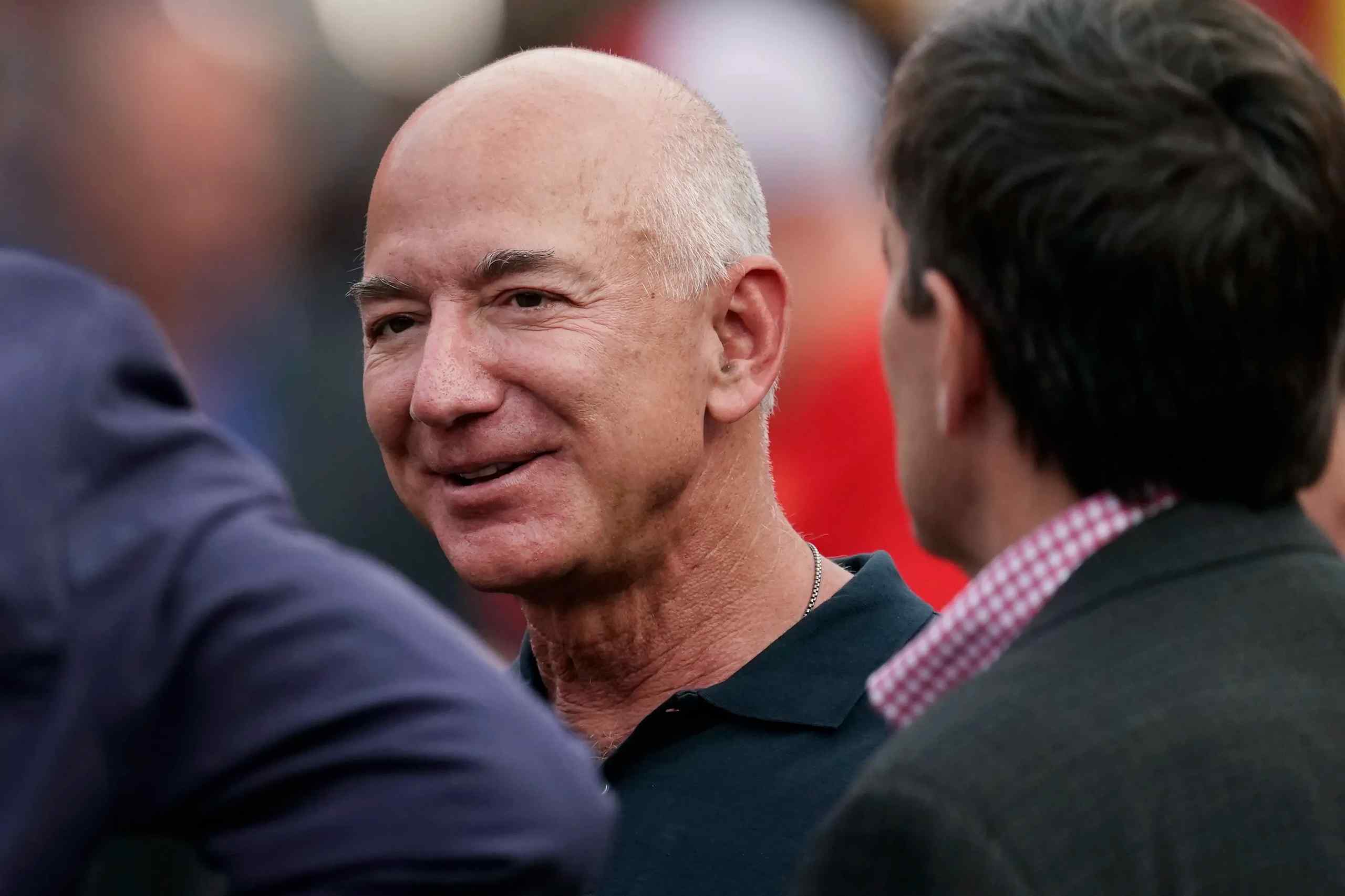 A photo of Amazon founder Jeff Bezos.